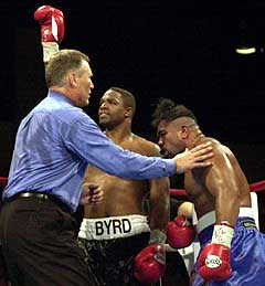 Byrd celebrates at final bell